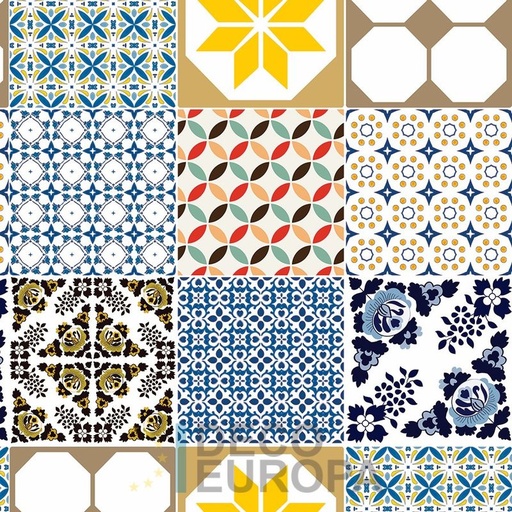 [PDSDA012] Mural Azulejos Calcareos - PDSDA012