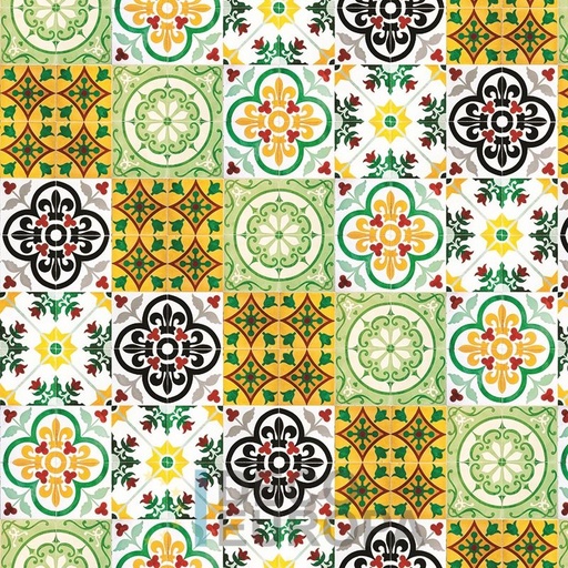 [PDSDA020] Mural Azulejos Calcareos - PDSDA020