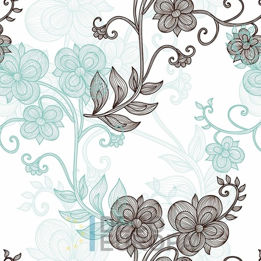 [PDSDFL117] Mural Floral - PDSDFL117