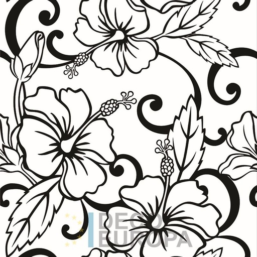 [PDSDFL166] Mural Floral - PDSDFL166