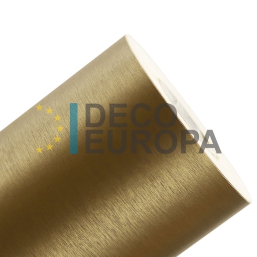 Vinilo Deco Cepillado Dorado Oscuro - 122 cm